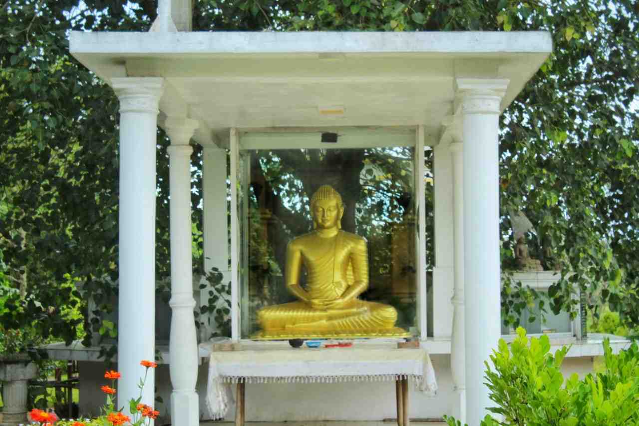 Behold the majestic embodiment of enlightenment in our revered Lord Buddha statue, radiating serenity and timeless wisdom.